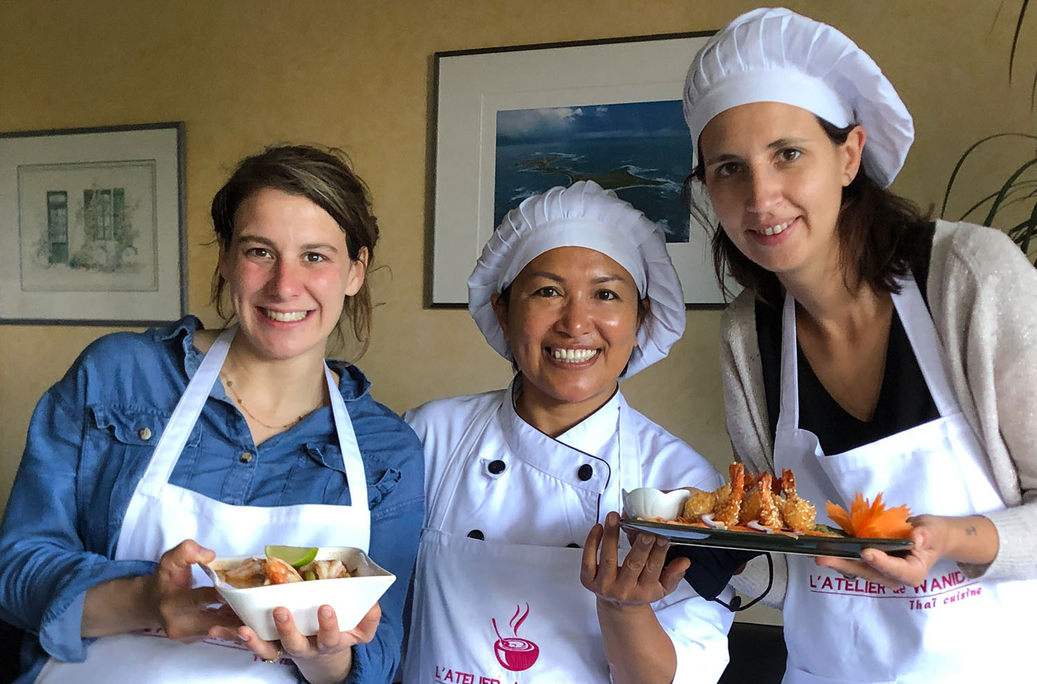 Photo de cours de cuisine - Raphaëlle et Marie - juin 2021